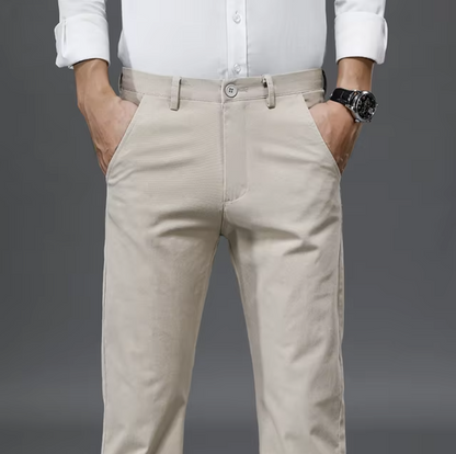 El Moderno - Slim Fit Chino Broek voor Heren, Stijlvolle Business Casual Look