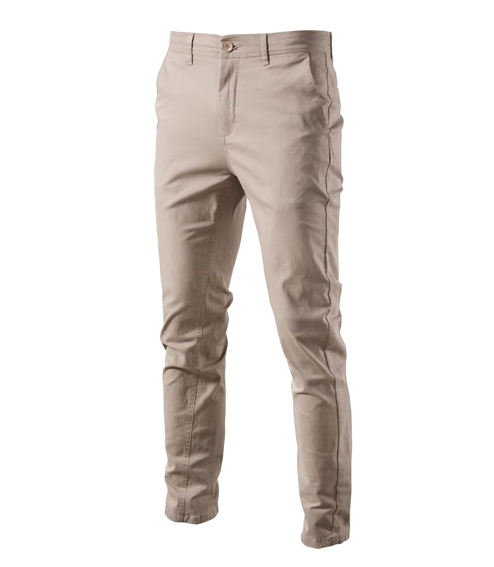 El Clásico - Slim Fit Casual Katoenen Broek voor Heren, Perfect voor Lente en Herfst