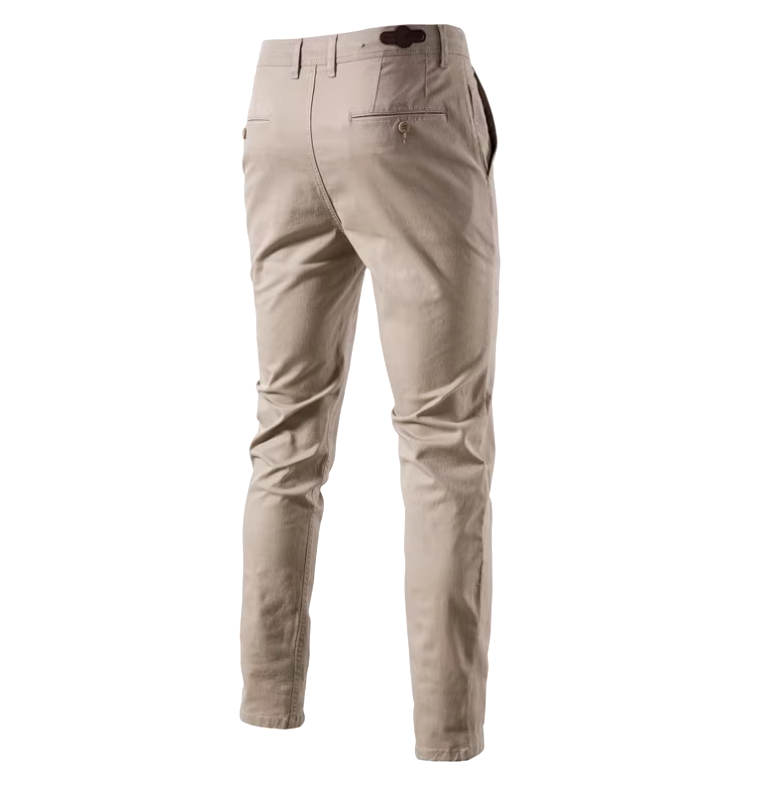 El Clásico - Slim Fit Casual Katoenen Broek voor Heren, Perfect voor Lente en Herfst