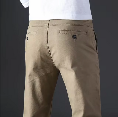 El Elegante - Luxe Slanke Chino Broek voor Heren, Comfortabel en Modieus