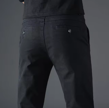 El Elegante - Luxe Slanke Chino Broek voor Heren, Comfortabel en Modieus