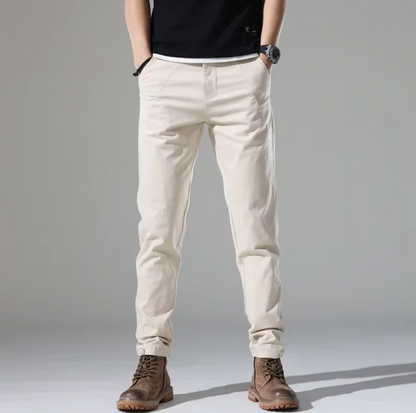 El Moderno - Slim Fit Casual Broek voor Heren, Stretch en Stijlvol