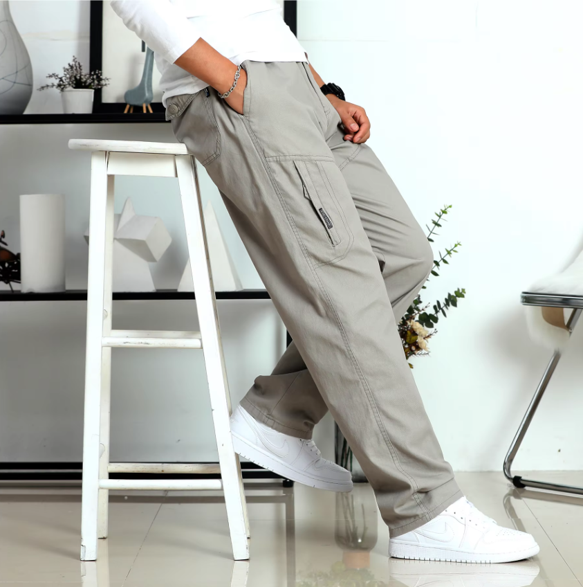 El Urbano - Oversized Streetwear Chino Broek voor Heren, Comfortabel en Trendy