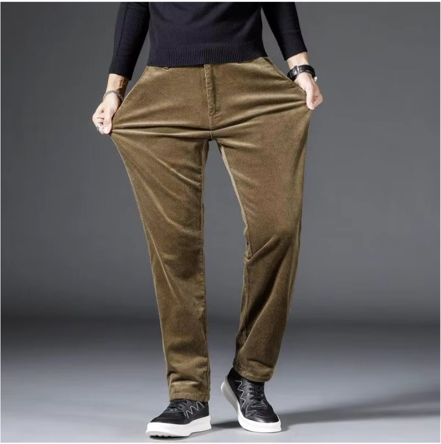 El Cordón Plus - Corduroy Chino Broek voor Heren, Comfortabel en Veelzijdig