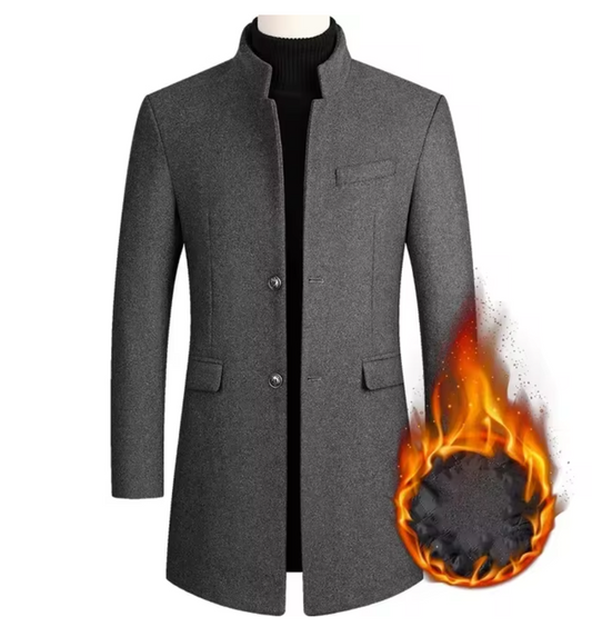 El Empresario - Business Casual Trenchcoat voor Heren, Tijdloos en Stijlvol