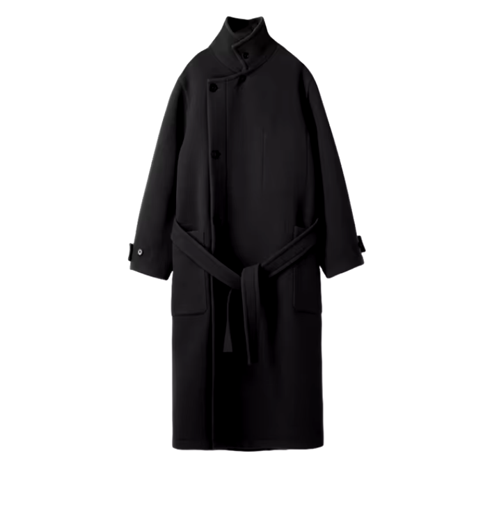 El Mauro Luxe - Oversized Lange Wollen Overjas voor Heren, Warm en Stijlvol