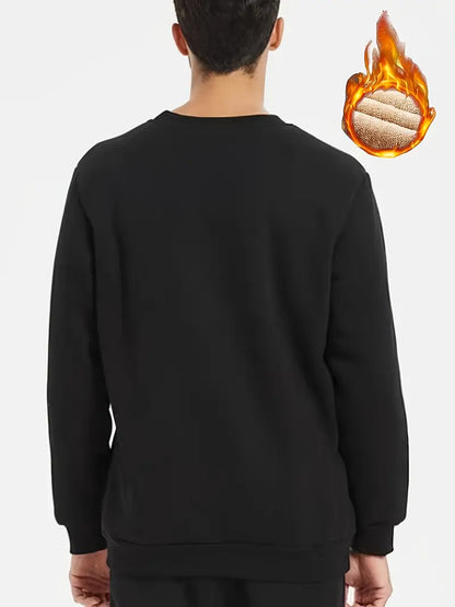 El Cálido - Fleece Gevoerd Sweatshirt voor Warmte en Stijl