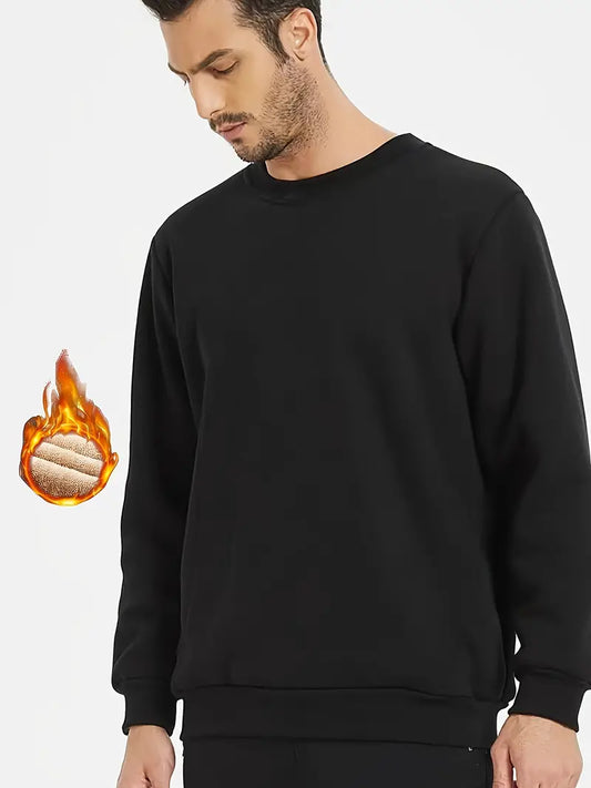 El Cálido - Fleece Gevoerd Sweatshirt voor Warmte en Stijl